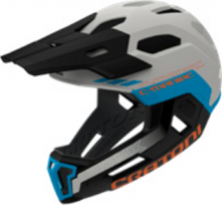 Helma CRATONI C-Maniac 2.0 MX White/Blue Matt Varianta: S/M (52-56 cm)