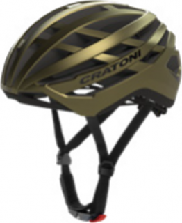 Helma CRATONI C-Vento Metallicgreen Glossy/Matt Varianta: S/M (52-57cm)