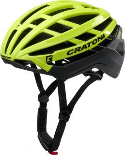 Helma CRATONI C-Vento Neon Yellow/Black Glossy Matt Varianta: S/M (52-57cm)