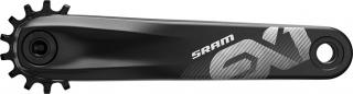 Kliky SRAM EX1 ISIS 175 Black- kompatibilní s Bosch, Broseand Yamaha bb interface (převodn