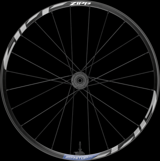 Napl.kolo ZIPP 1ZERO HITOP SW Tubeless, XD ořech, zadní, SID blue