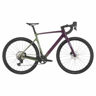 Scott Addict Gravel 40 OLIVINE GREEN/BLACKBERRY PURPLE 2025  Montáž, seřízení a doprava po ČR zdarma velikost: M (167-178cm)