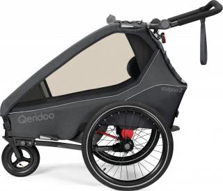 Vozík QERIDOO KidGoo2 Dark Steel Grey