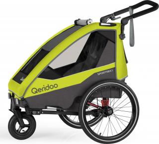 Vozík QERIDOO Sportrex 1 Lime Green