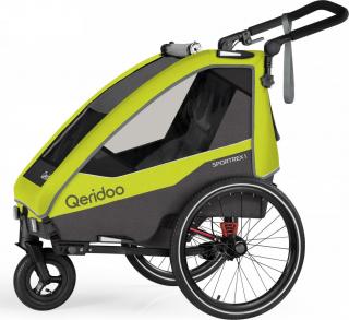 Vozík QERIDOO Sportrex 1 New Lime Green