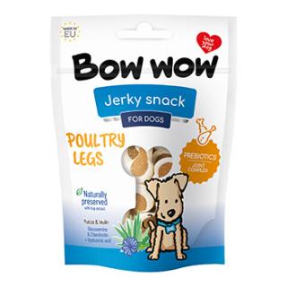 Bow Wow drůbeží stehýnka 80 g  na podporu kloubů a celkovou pohyblivost