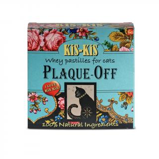 Bylinné pastilky PLAQUE-OFF 60 g, péče o chrup kočky