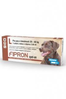 Fipron 268 mg Spot-On Dog M sol 1x2, 68 ml  antiparazitní přípravek pro psy spot on