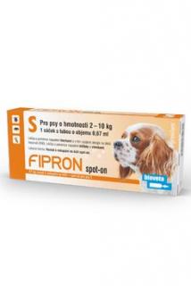 Fipron 67 mg Spot-On Dog S sol 1x2, 67ml  antiparazitní přípravek pro psy spot on