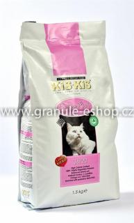 Granule pro kočky KiS-KiS Extra Rich 1,5 Kg