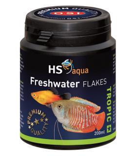 Krmení pro akvarijní ryby - O.S.I. Freshwater flakes 200 ml
