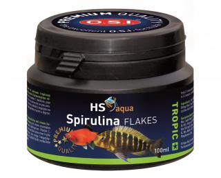 Krmení pro akvarijní ryby - O.S.I. Spirulina Flakes 100 ml