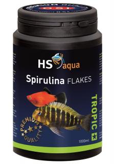 Krmení pro akvarijní ryby - O.S.I. Spirulina flakes 1000 ml