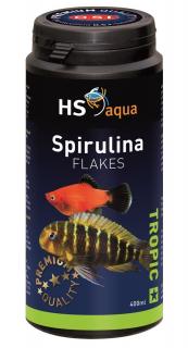 Krmení pro akvarijní ryby - O.S.I. Spirulina flakes 400 ml