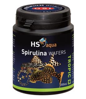 Krmení pro akvarijní ryby - O.S.I. Spirulina wafers 200 ml