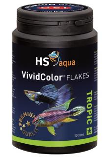Krmení pro akvarijní ryby - O.S.I. Vivid color flakes 1000 ml