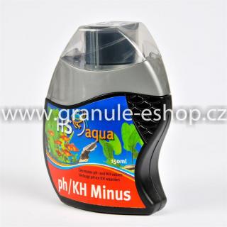 Přípravek na úpravu vody v akváriích - HS aqua pH/KH minus 150 ml