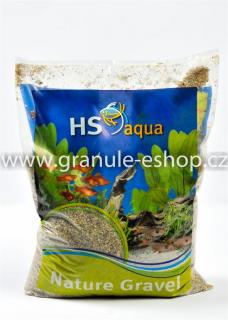Přírodní písek do akvária 1 - 2 mm - HS aqua světlý štěrk 4 Kg
