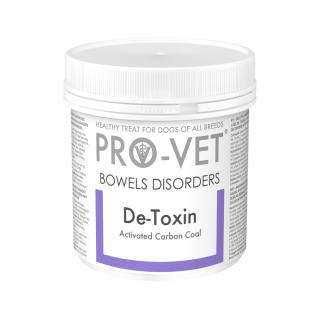 PRO-VET De-toxin 135 g, pastilky pro psy při otravě a zažívacích problémech
