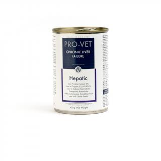 PRO-VET Hepatic konzerva 415 g  Pro psy při selhání jater a jaterní dietě