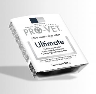 PRO-VET Ultimate 395 g  Pro psy s potravinovými alergiemi a atopií