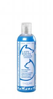 Šampon pro světlou srst Lady White 200 ml  šampon pro psy a kočky s bílou nebo světlou srstí