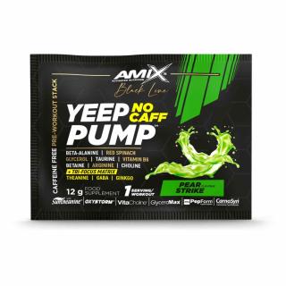 Amix Black Line Yeep Pump No Caff pear strike 12 g Příchuť: hruška