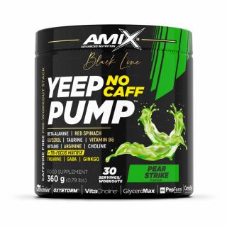 Amix Black Line Yeep Pump No Caff pear strike 360 g Příchuť: hruška