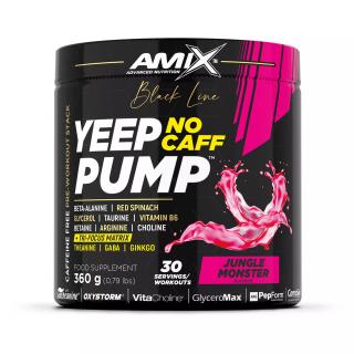Amix Black Line Yeep Pump No Caff pear strike 360 g Příchuť: jungle monster