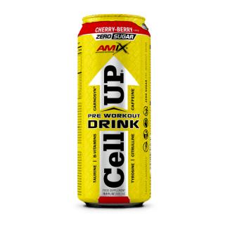 Amix CellUP PreWorkout Drink 500 ml Příchuť: višeň