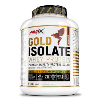 Amix Gold Whey Protein Isolate 2280 g Příchuť: čokoláda