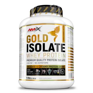 Amix Gold Whey Protein Isolate 2280 g Příchuť: čokoláda-arašídové máslo