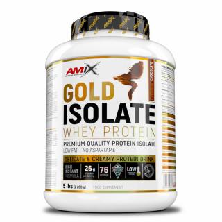 Amix Gold Whey Protein Isolate 2280 g Příchuť: čokoláda (natural)
