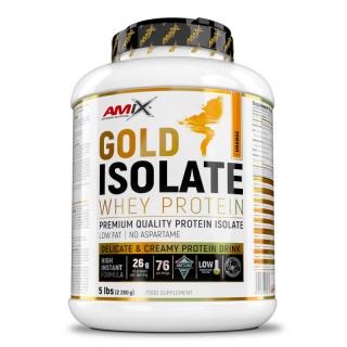 Amix Gold Whey Protein Isolate 2280 g Příchuť: pomeranč
