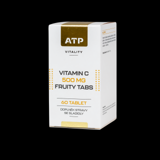ATP Vitality Vitamin C 500 mg Fruity Tabs 60 tbl