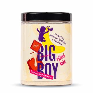 Big Boy Rýžová Kaše 350 g s jogurtem, mléčnou čokoládou a banánem