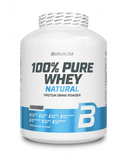 BioTech 100% Pure Whey 2270 g Příchuť: natural