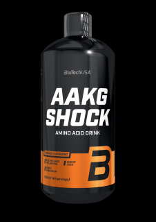 BioTech AAKG Shock 1000 ml Příchuť: pomeranč