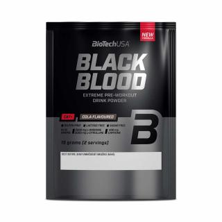 BioTech Black Blood CAF+ 15 g Příchuť: cola