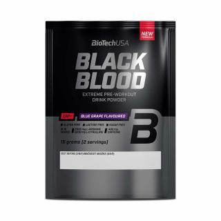 BioTech Black Blood CAF+ 15 g Příchuť: modrý hrozen