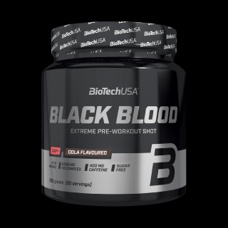 BioTech Black Blood CAF+ 300 g Příchuť: cola