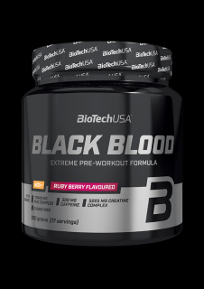 BioTech Black Blood NOX+ 330 g Příchuť: červené ovoce