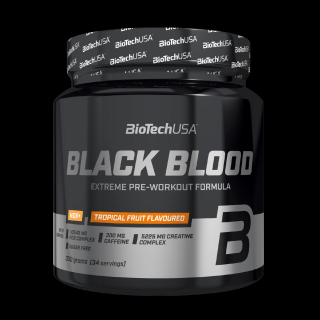BioTech Black Blood NOX+ 330 g Příchuť: tropické ovoce