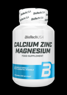 BioTech Calcium Zinc Magnesium 100 tbl