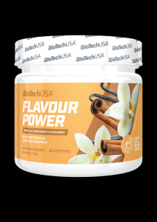 BioTech Flavour Power 160 g Příchuť: skořice-vanilka
