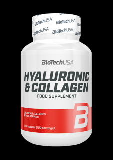 BioTech Hyaluronic & Collagen 120 kapslí