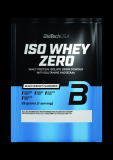 BioTech Iso Whey Zero 25 g Příchuť: černé sušenky