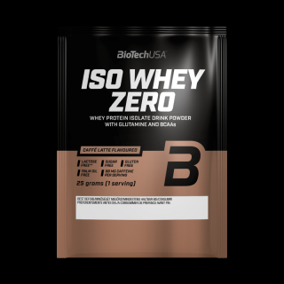 BioTech Iso Whey Zero 25 g Příchuť: káva latte