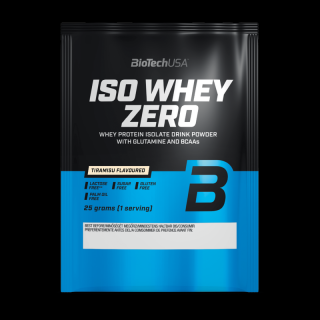 BioTech Iso Whey Zero 25 g Příchuť: tiramisu