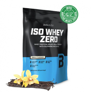 BioTech Iso Whey Zero 500 g Příchuť: vanilka